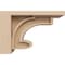 Ekena Millwork 3"W x 9"D x 6"H Classic Alma Rough Cedar Woodgrain TimberThane Corbel, Primed Tan CORUR03X09X06ALMRCPR - alternate 2